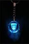 Led Keychain 2d Blasting Crystal Led Light Keychain with Dacia Logo, Car Keychain