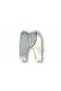 My Prince Short Sleeve Bodysuit Baby Boy 3 Piece Set Ecru - 3