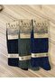 Pıervıo 3 Pack Winter Men's Wool Socks - 4