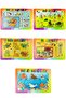 5-Piece Educational Children's Bultak Jigsaw Puzzle Set1 14x20 Cm (BT 1-5)