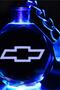 Led Keychain 2d Blasting Crystal Led Light Keychain With Chevrolet Logo, Car Keychain - 3