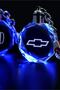 Led Keychain 2d Blasting Crystal Led Light Keychain With Chevrolet Logo, Car Keychain - 4