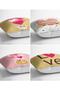 4-Piece Valentine's Day Concept Special Design Modern Combination Pillow and Pillow Cover Set - 2