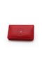 Men's Red Magnet Cover Card Holder