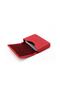 Men's Red Magnet Cover Card Holder - 2