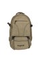Unisex Beige Fabric Backpack - 2
