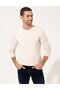 Cream Slim Fit Knitwear Sweater - 5