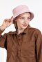 Curly Plush Bucket Hat Powder - 3