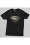 Man Of Steel Black Logo Men's T-Shirt - 4