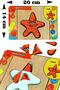 5-Piece Educational-teaching Geometric Block Children's Educational Toy Bultak Puzzle Puzzle Set 4 - 6