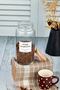 Turkish Coffee Storage Container with Wooden Lid 1300 Ml Glass Jar - 3