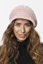 Brimmed Braided Lined Knitwear Winter Women's Colorful Beanie Knitted Hat