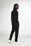 Fm Men's Half Turtleneck Ribbed Front Zipper Winter Tracksuit - 5
