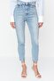 Light Blue High Bel Mom Jeans TWOSS21JE0016 - 4