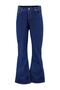 İndigo Yüksek Bel Esnek Kumaş İspanyol Paça Flare Fit Büyük Beden Jeans TBBAW23JE00001 - 13