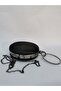 Women's Satin Black Round Evening Dress Clutch Portfolio Bag - 6