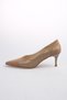 Wendy Mink Color Suede and Patent Leather Women's Heeled Shoes - 4