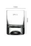 Crowned Whiskey Glass with Letter F - 5