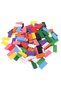Wooden Dominoes 200 Pieces Colorful Educational Domino Game - 6