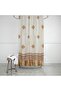 Bathroom Curtain 1X110X200 Single Wing Shower Curtain with Ring Gift Shower Cabin Curtain 4860 - 3