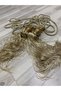 Background Curtain Ceiling Tie Accessory Tasseled Milk Coffee (2pcs) - 2