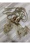 Background Curtain Ceiling Tie Accessory Tasseled Milk Coffee (2pcs) - 3