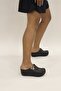 Black Anatomic Comfortable Comfortable Slippers - 8