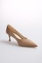 Wendy Mink Color Suede and Patent Leather Women's Heeled Shoes - 6