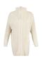 Ecru Selanik Knitted Zippered Knitwear Sweater TCTAW23AK00017 - 6