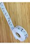 Decorative Ribbon. 25mmx2meter. White. Silver Sim. No:1 - 2