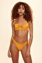 Gaia Underwire Balcony Bikini Single Top Yellow229102 - 3
