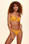 Gaia Underwire Balcony Bikini Single Top Yellow229102 - 5