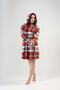 Women's Fleece Plus Size Hooded Short Dressing Gown