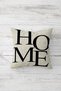 Love Home Text Pillow Case Combination Hidden Zippered Throw Pillow Cover Seat Pillow Case Set (4pcs) - 3