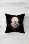 Geometric Patterned Gold Striped Throw Pillow Cover Set - Hidden Zipper Detailed, 4 Pieces - 4