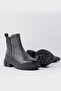 Women's Black Genuine Leather Chelsea Boots & Booties Size 35-41 - 3