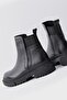 Women's Black Genuine Leather Chelsea Boots & Booties Size 35-41 - 4