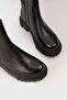 Women's Black Genuine Leather Chelsea Boots & Booties Size 35-41 - 5