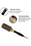 32 Mm-Lom1142 Nano Technology Ceramic Ionic Thermal Blow Dry Hair Brush Natural Bristle Dental Professional - 3