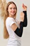 Hijab Sleeves Black Prayer Sleeves Sports Sleeves - 2