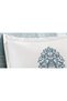 Pandora Jacquard Embroidered Cotton Duvet Cover Aqua Green Bridal Set 9 Pieces - 1196 - 5