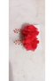 Pearl Stone Detailed Flower Buckle Clip Hair Accessory (Piece of 2)