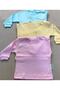 Long Sleeve Baby Top (PACK OF 3) (WATER GREEN, YELLOW, PINK) 0-24 Months - 3