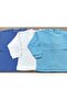 Long Sleeve Baby Top (PACK OF 3) (DARK BLUE, CREAM, BLUE) - 3
