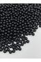 50gr 8mm Black Color Luxury / Luxury Coated Plastic Pearl Beads, Jewelry Making Beads (50gr,~180 Pieces) - 2