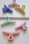 Women's Bow Pastel Color Set of 6 Latch Buckles - 2