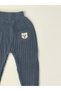 Baby Corduroy Bear Knitwear Leggings - 2