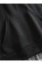 Oversize Printed Hooded Sweatshirt - 3