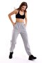 Gray Joger 3 Thread Sweatpants with Racking Inside, Ideal Thickness