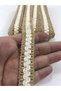 5 Meters White Detailed Wicker Decorative Ribbon for Decoration Packaging Edge Ornament – Decorative Ribbon - 6